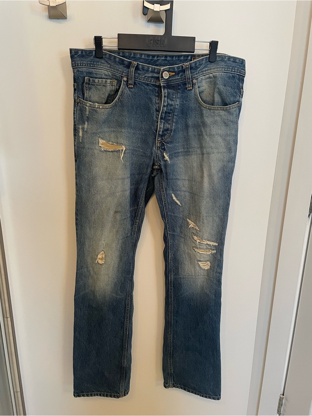 Jack & Jones men Blue Straight Jeans - Size 34